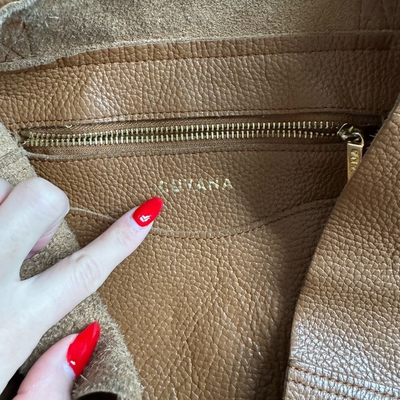 🍂Cuyana Leather Brown Shoulder Bag - Picture 4 of 13